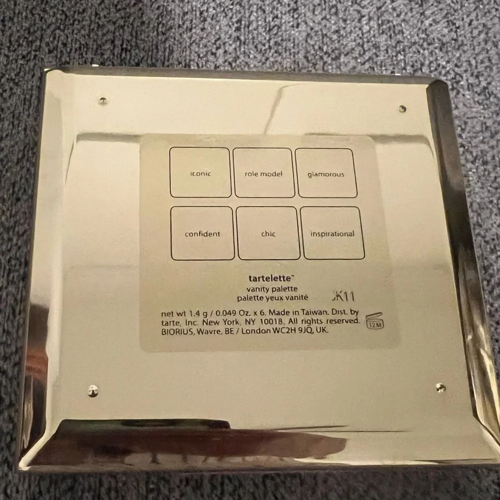 Tarte tartlette vanity palette Eyeshadow Palette